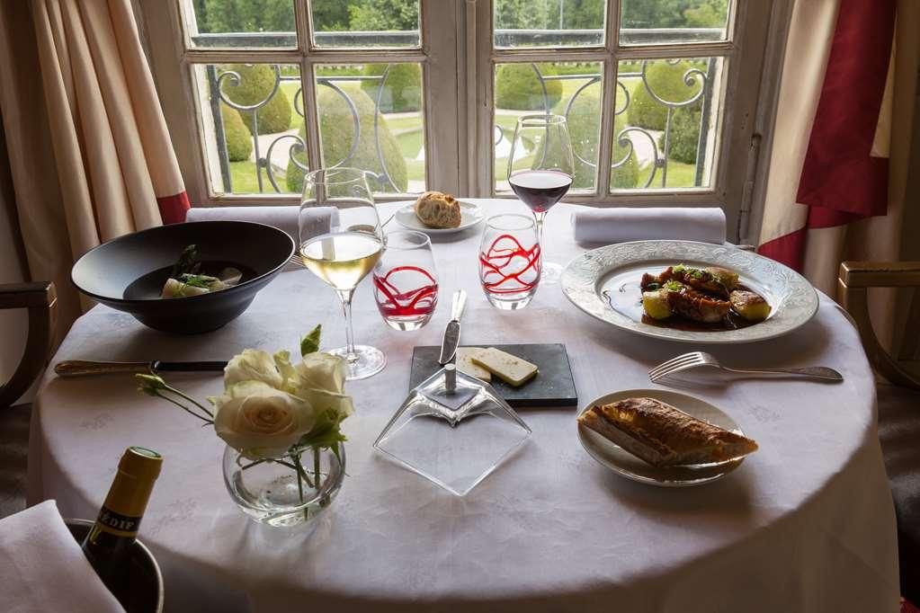 Chateau De Beaulieu Et Magnolia Spa, The Originals Relais Joué-lés-Tours Restoran fotoğraf